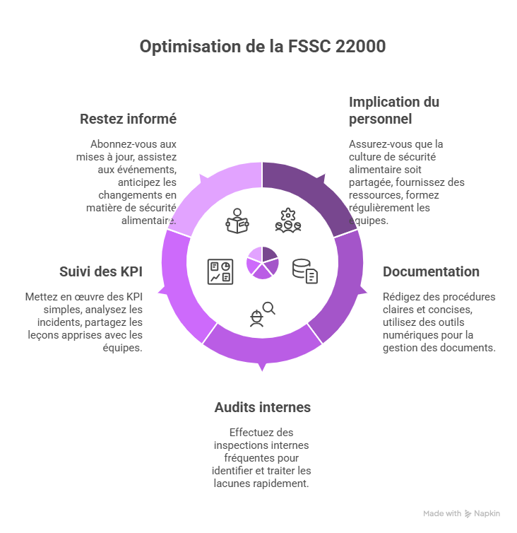 Bonnes pratiques pour optimiser FSSC 22000-1