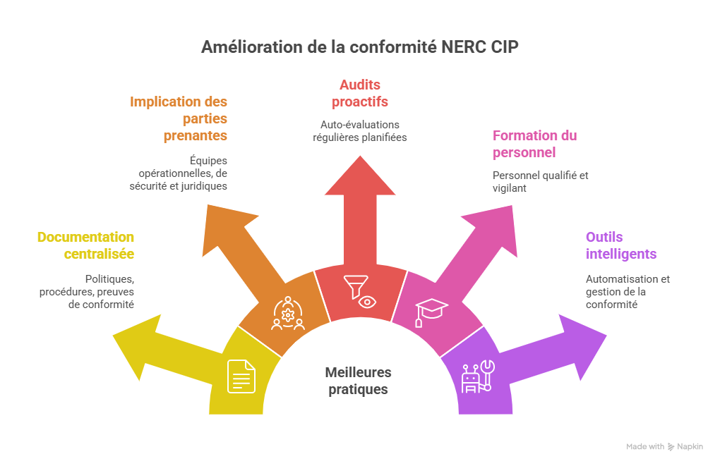 Bonnes pratiques pour optimiser NERC CIP