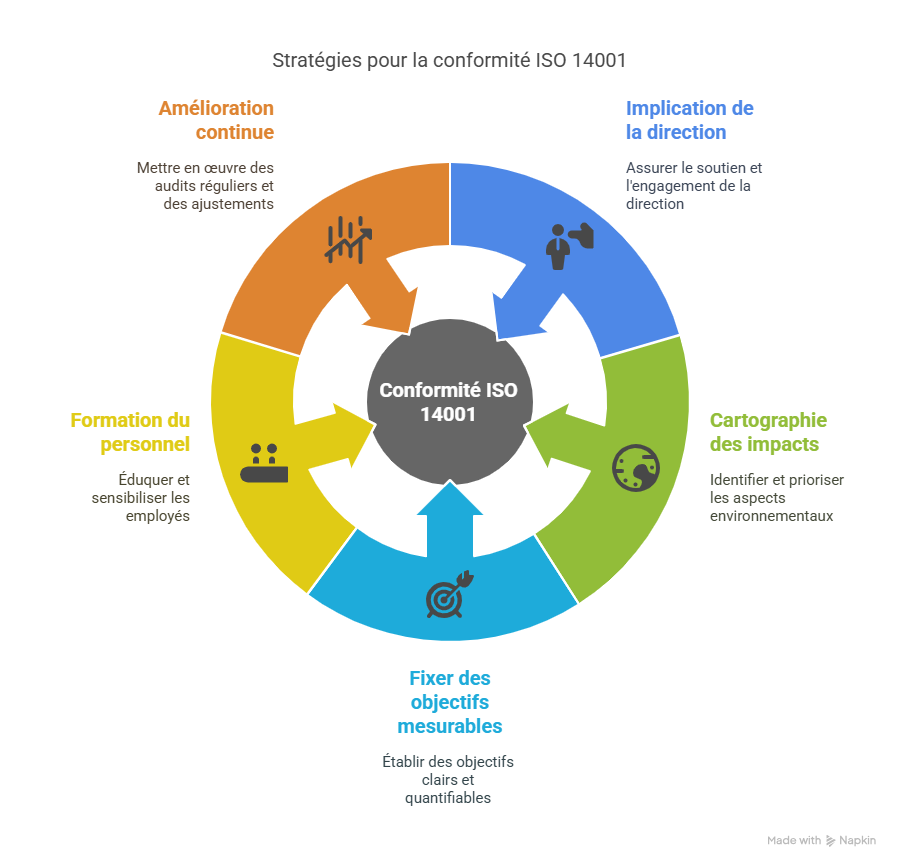 Bonnes pratiques pour optimiser la conformité ISO 14001