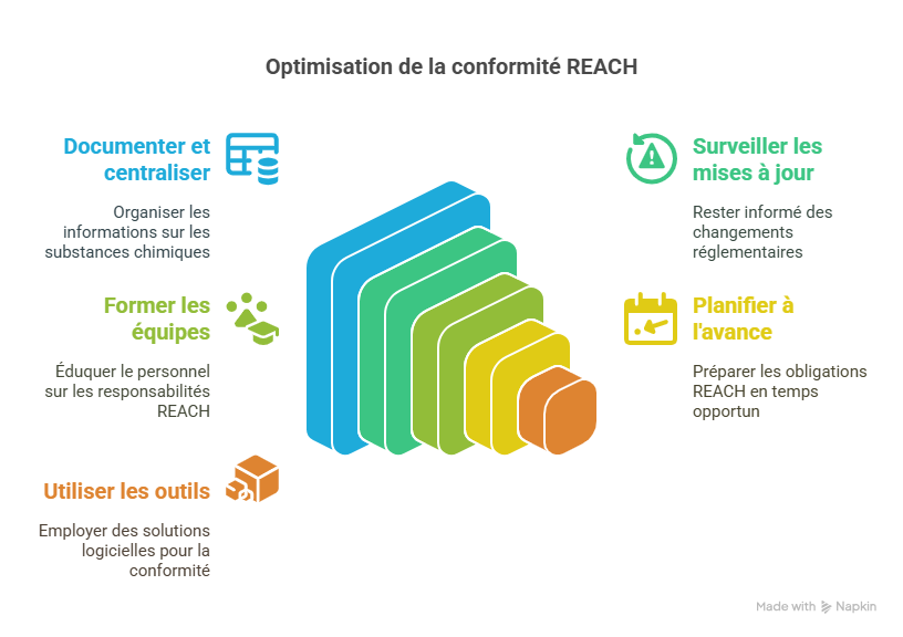Bonnes pratiques pour optimiser la conformité REACH