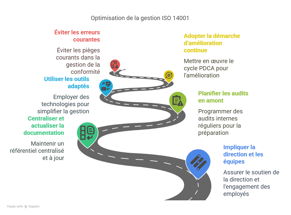 Bonnes pratiques pour optimiser la gestion ISO 14001__