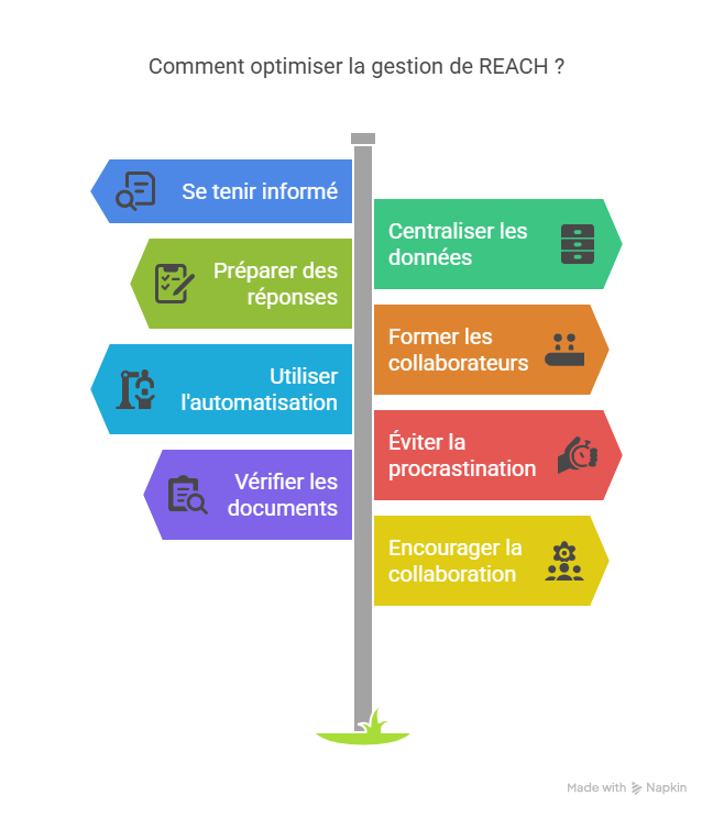 Bonnes pratiques pour optimiser la gestion de REACH