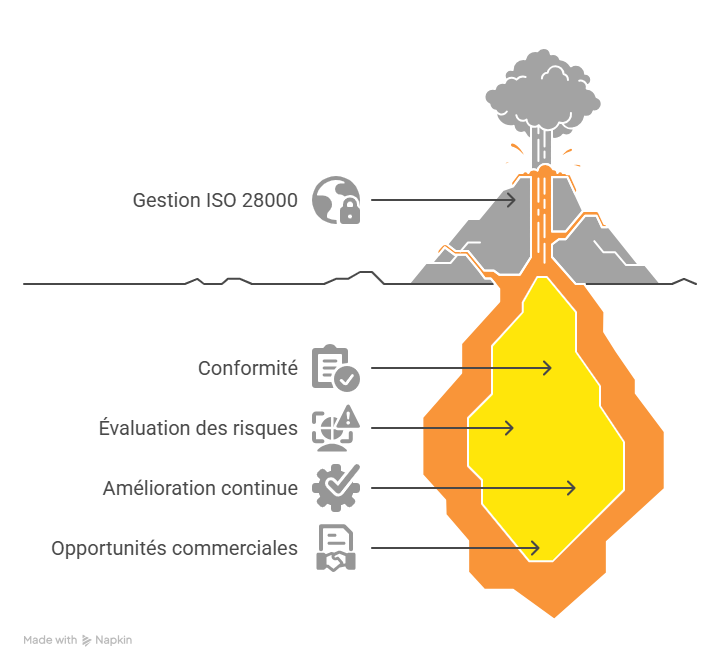 Introduction  Pourquoi gérer ISO 28000 efficacement est essentiel aujourd’hui