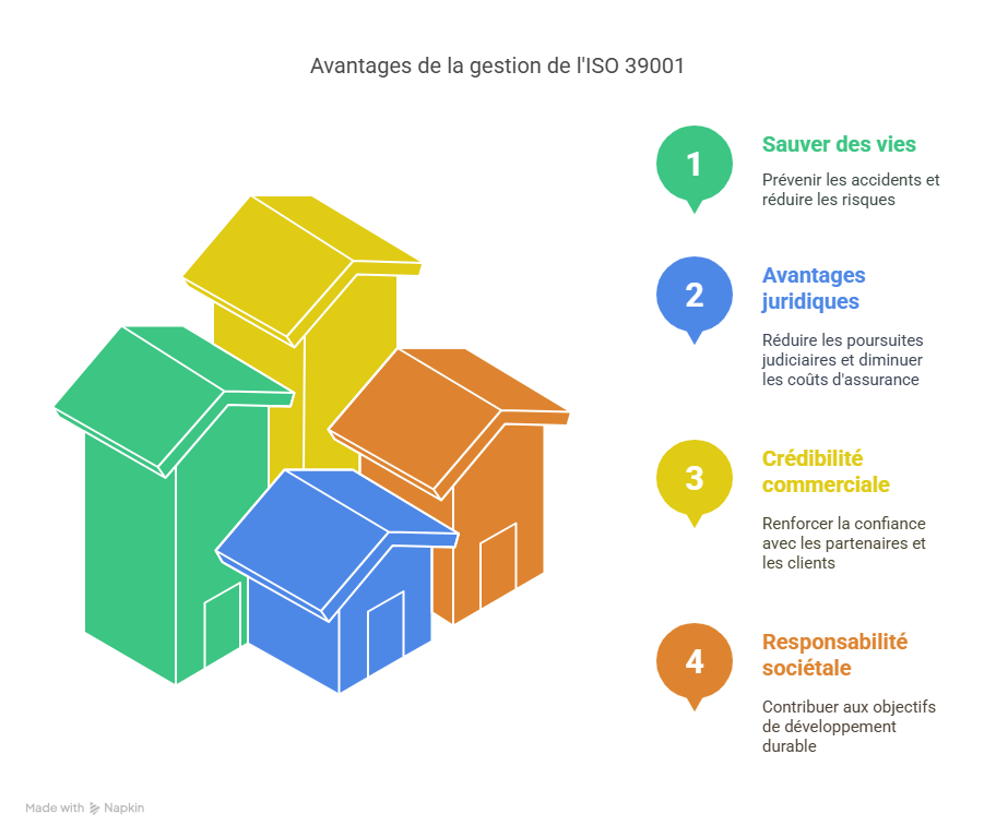 Introduction  Pourquoi la gestion de ISO 39001 est essentielle aujourd’hui