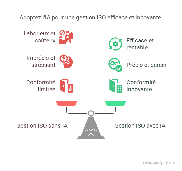 Perspective future  gérer ISOIEC 27001 sans et avec Answer Writer dans les années à venir